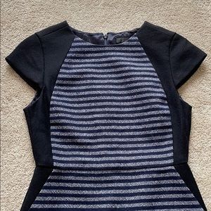 J. Crew Striped Sheath Dress